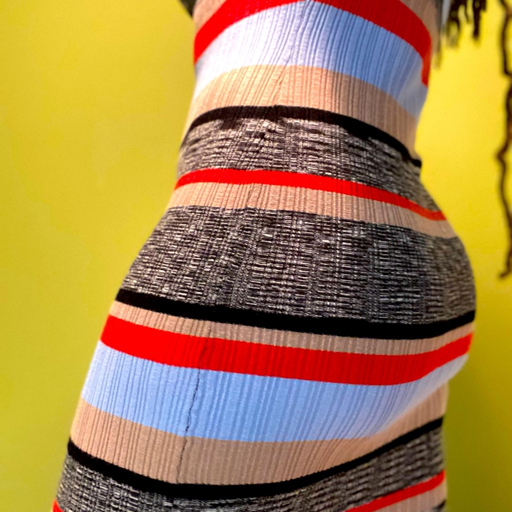 STRIPED DRESS - Picture 3 of 5